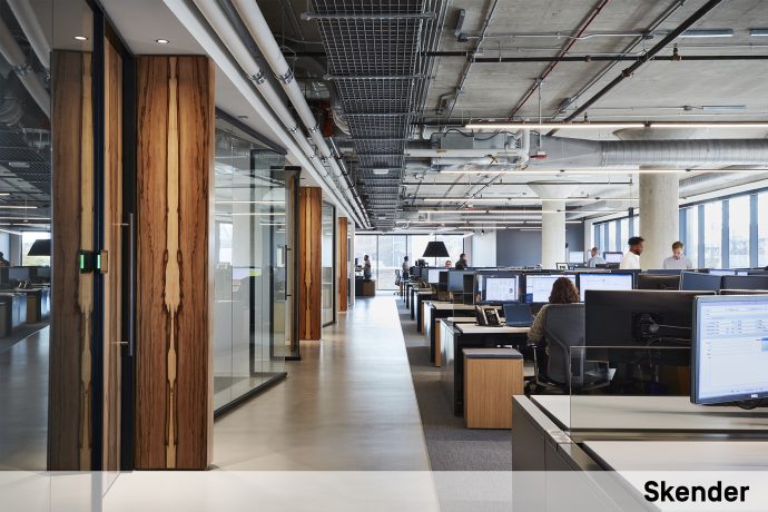 Open Ceiling in Office