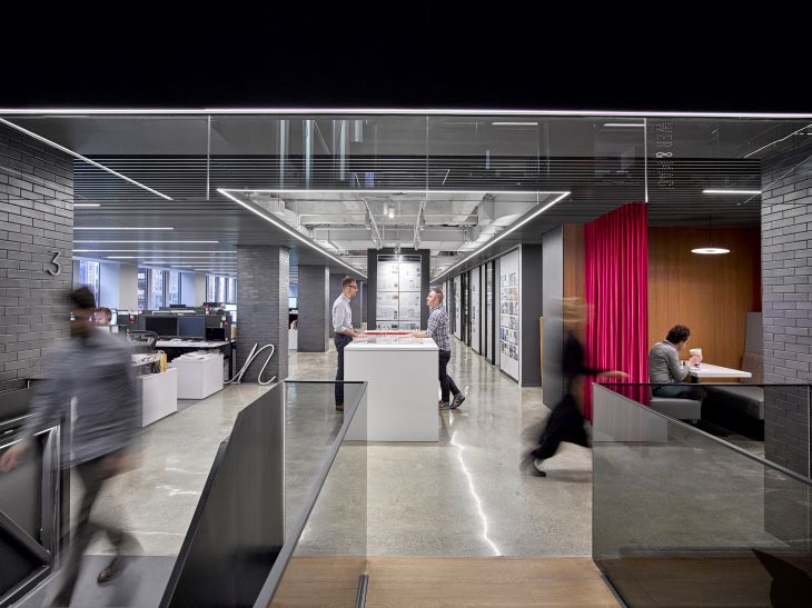 Gensler open plan NYC