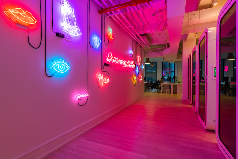 Ceros NeonWall