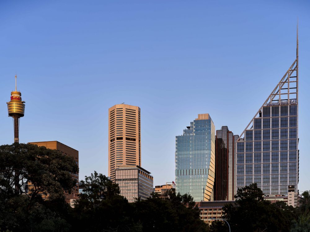 Sydney real estate skyline