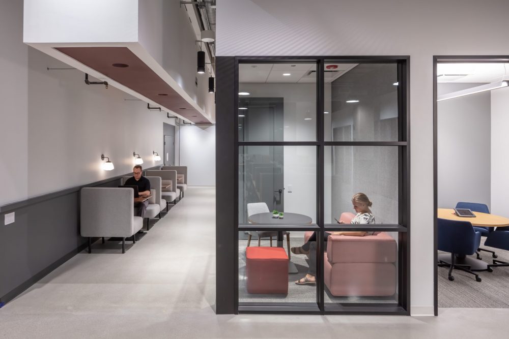 private meeting rooms