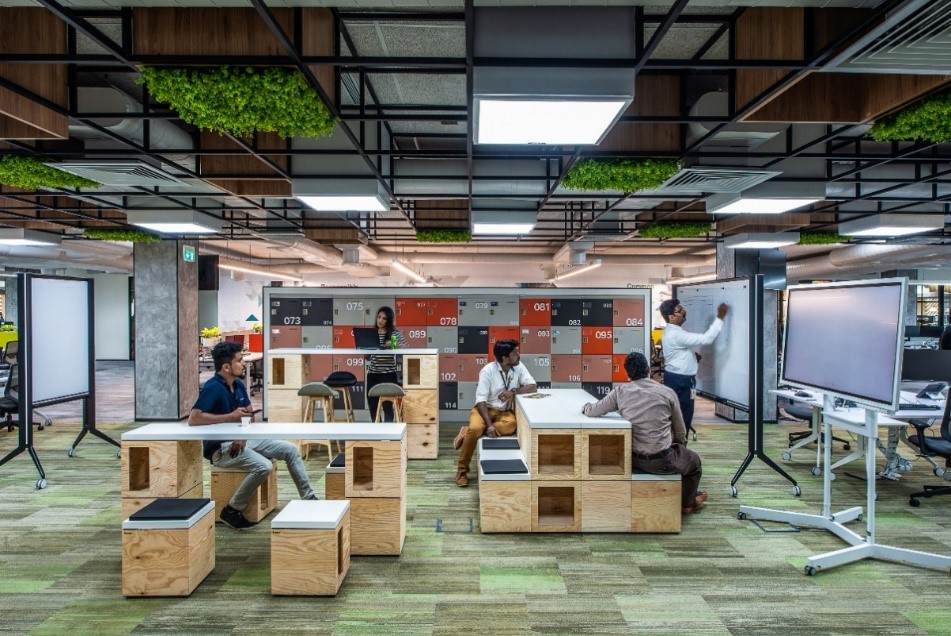 Citi Chennai Workplace Interior