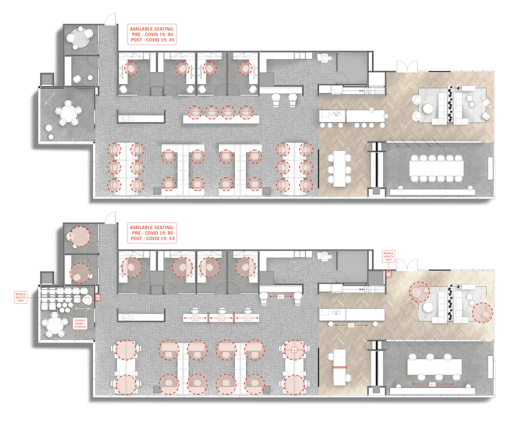 healthcare influences adapted floor plan