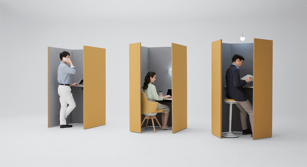 Bob Office Privacy Booth - Wave Office