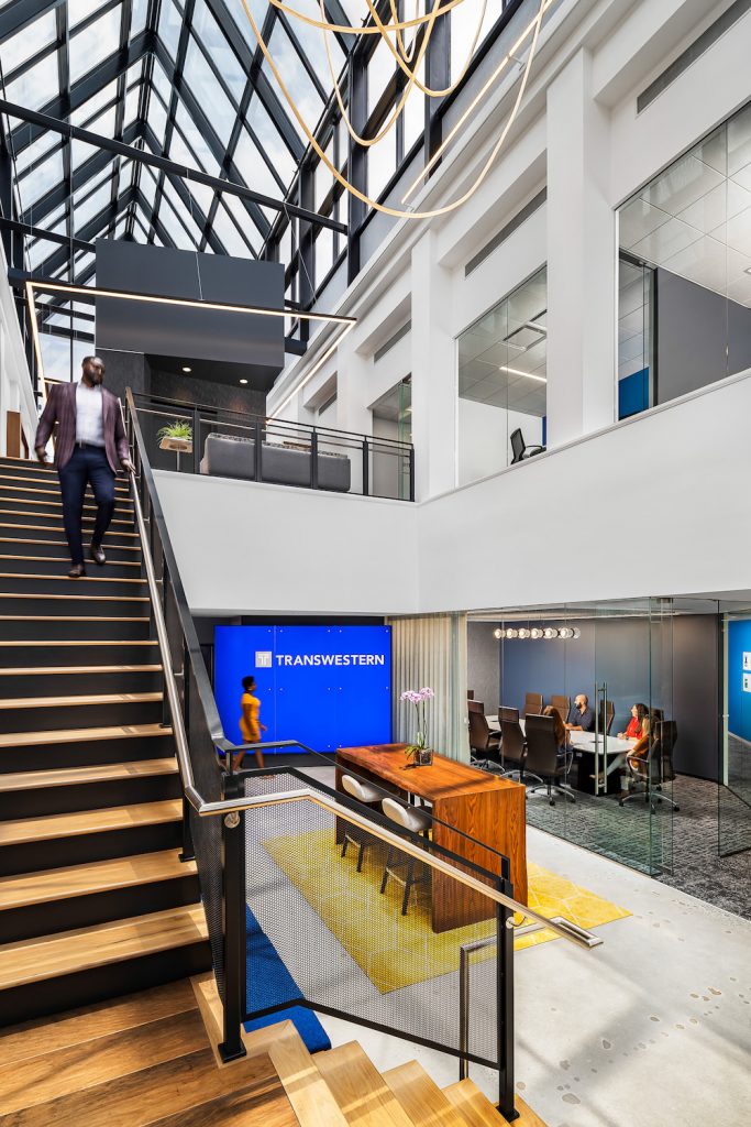 Transwestern's Space was Designed to Attract Employees Back to Work