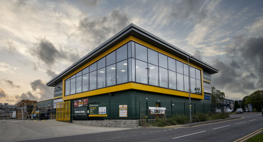 Travis Perkins industrial building 