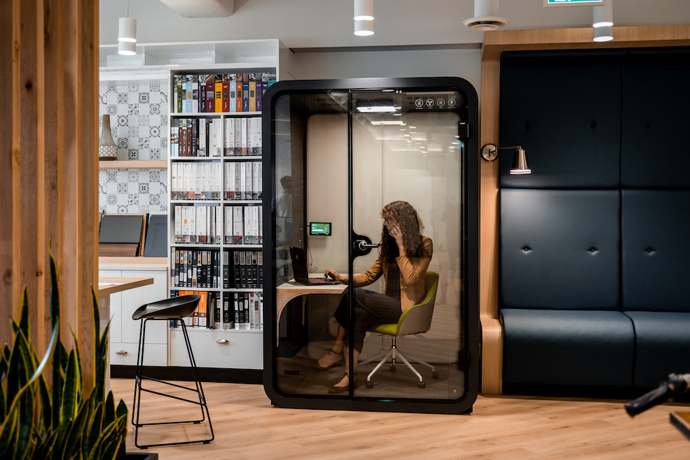 Office Phone Booth to attract Gen Z by AURA Office