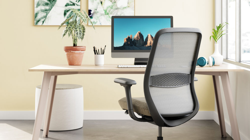 Lan Desk Chair Standard Backrest, Home Office Desk Chair
