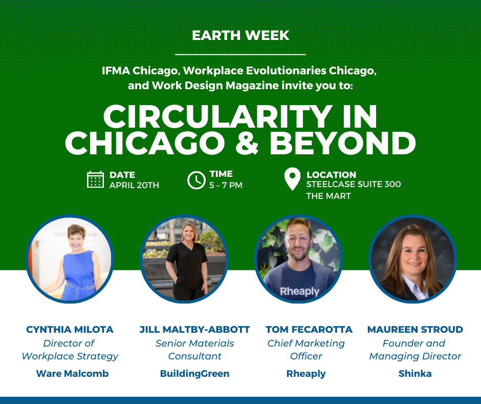 Circularity in Chicago & Beyond • April 20th Work Design Magazine
