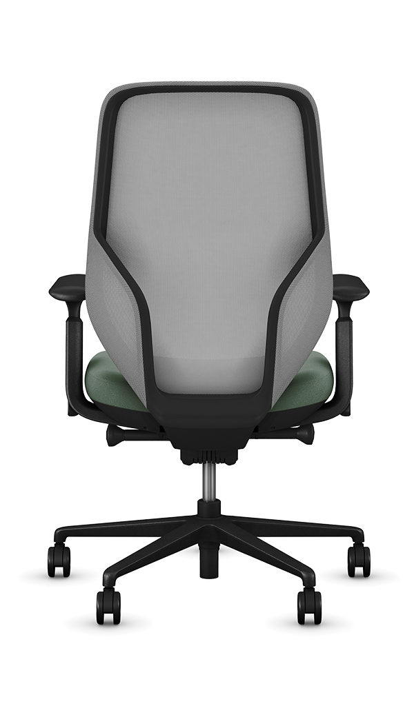 back side of chair