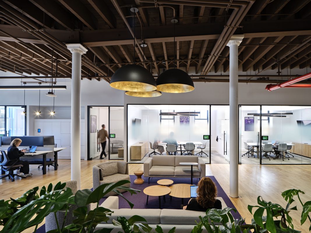 DoubleVerify’s New York workplace; photography credits to Chris Cooper.