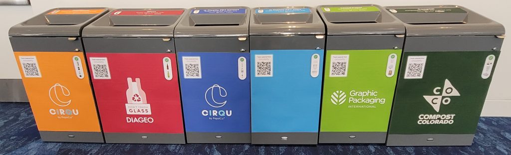 recycling cans