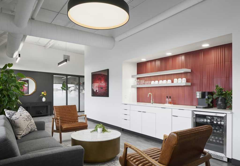 Confidential office client's executive suite