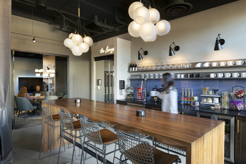 VIBE Realty's kitchen space