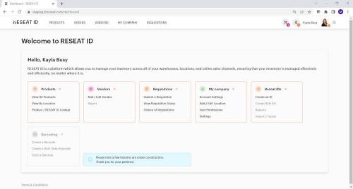 310Reseat ID Dashboard 